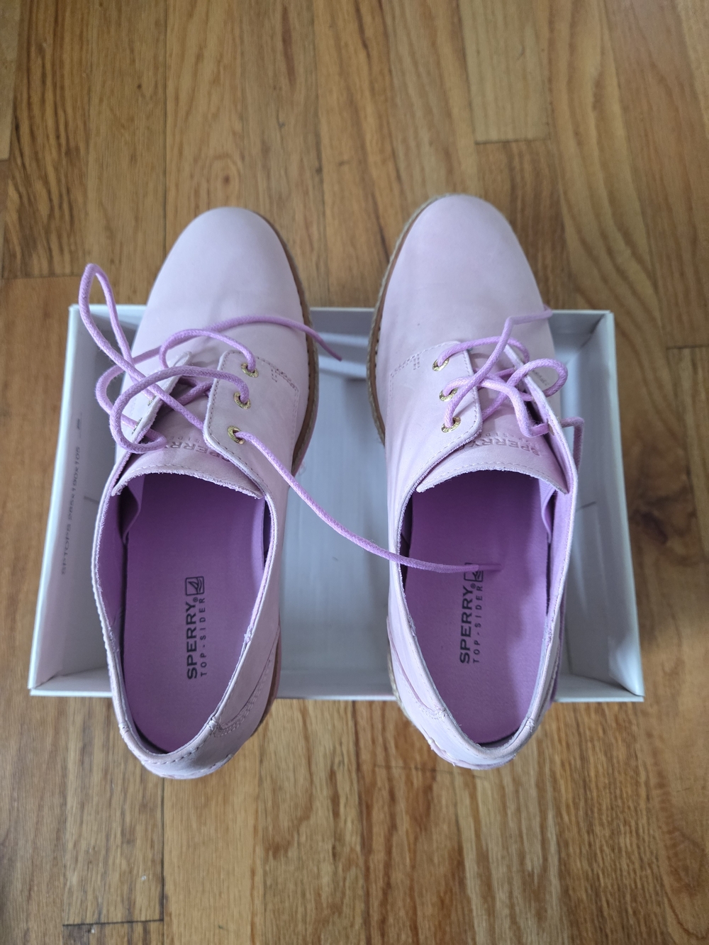 Sperry Women’s Light Pink Lace-Up Casual Boots